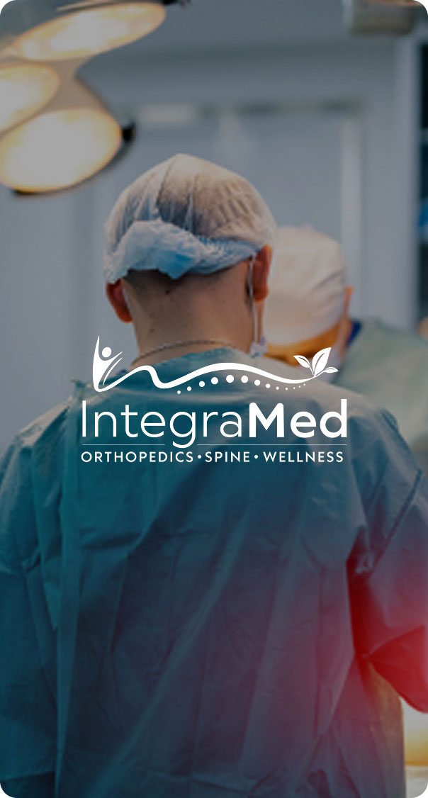 orthopedic surgeon performing surgery in a clinical operating room, medical branding image designed by a miami web design company
