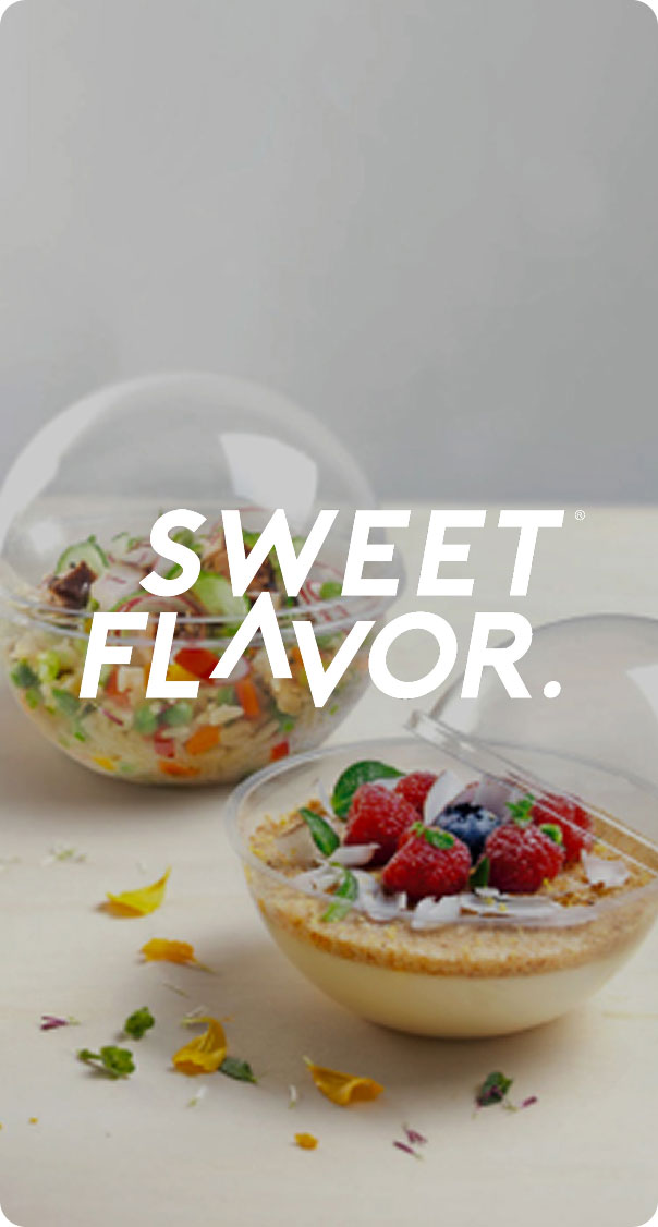 Alt Text: minimalist dessert bowls with fresh berries and cream styled for a food branding project by a miami web design agency